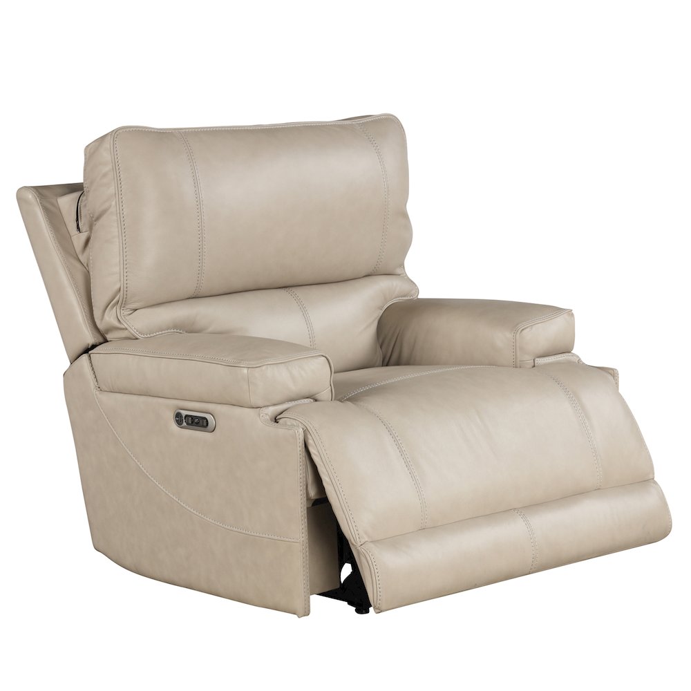 Whitman - Verona Linen - Powered By Freemotion Cordless Power Recliner. Picture 2