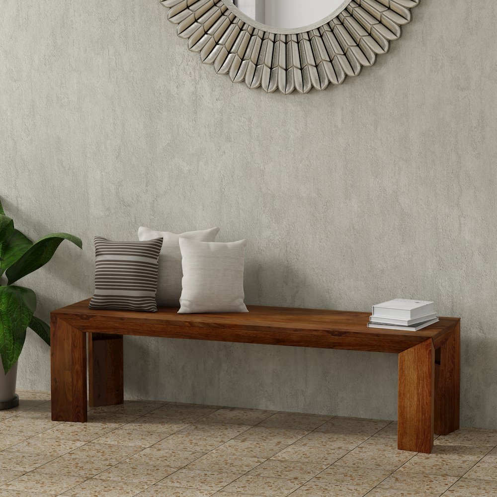 Downtown Dining 86 In. Rectangular Dining Table With 4 Upholstered Chairs. Picture 17