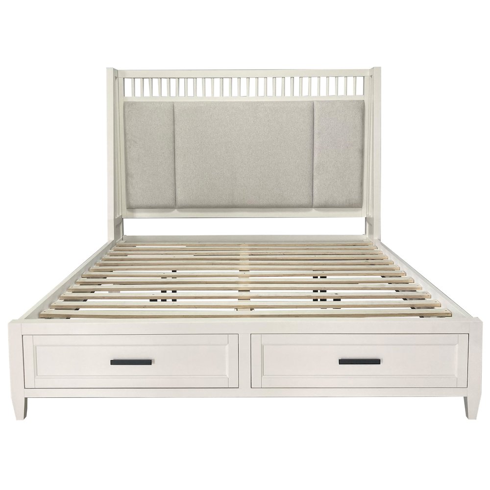 Modern Bedroom King Shelter Bed. Picture 4