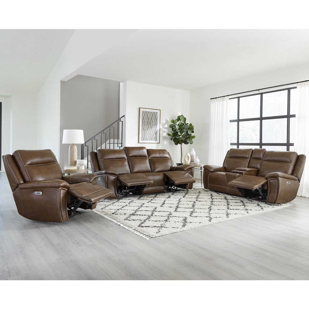 Jameson - Hickory Power Zero Gravity Recliner. Picture 9