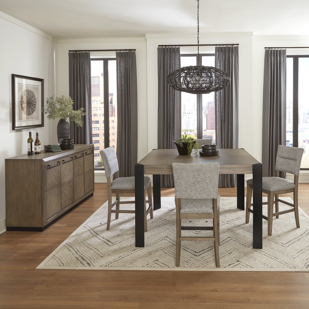 Cedar Fork - Dining 54 in. Square Counter Height Table. Picture 5