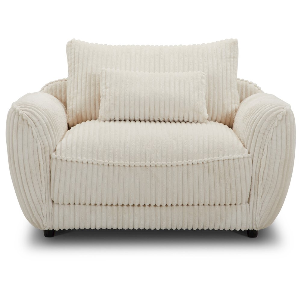 Utopia - Mega Ivory Sofa and 2 Chair and Half. Picture 9