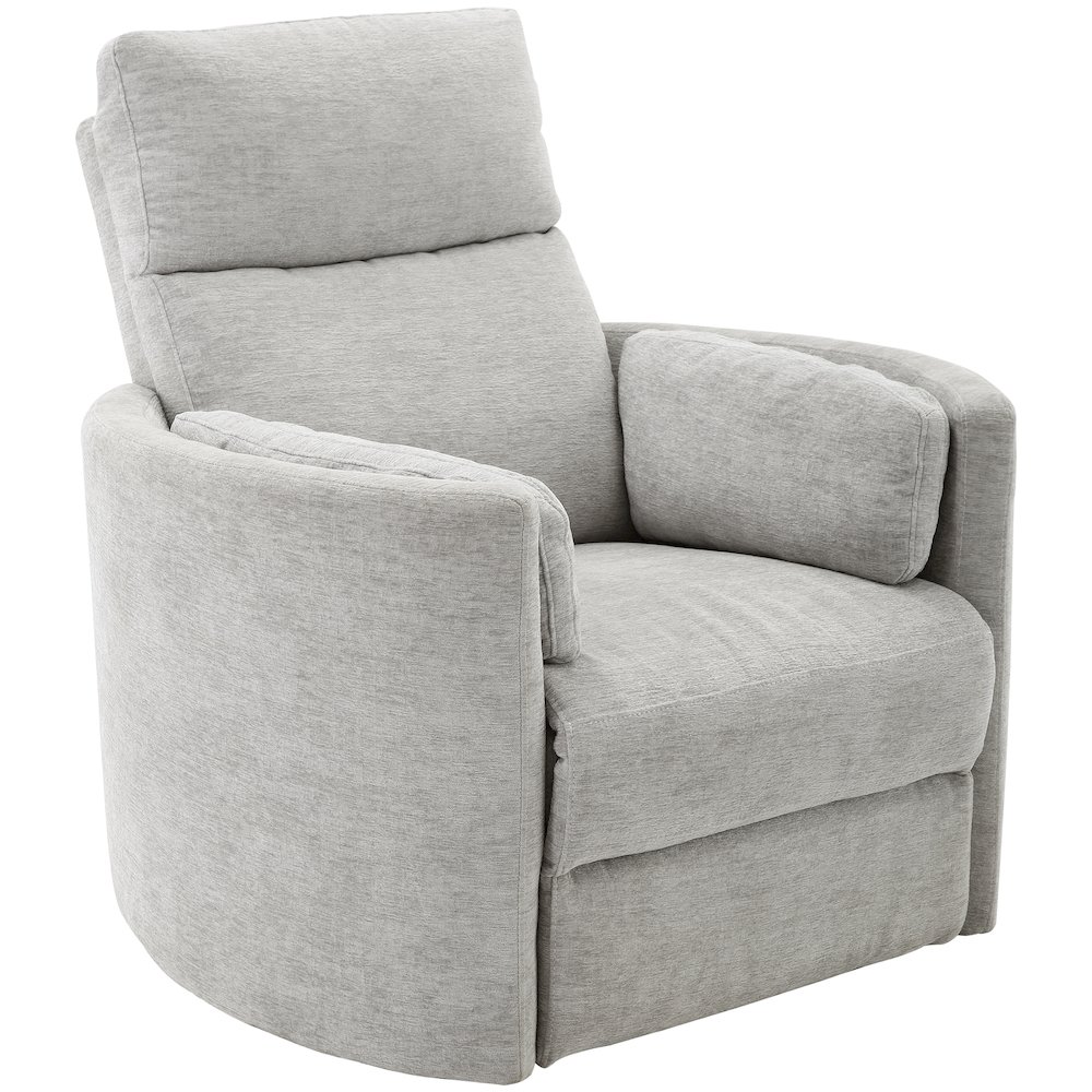 Radius - Mineral Power Swivel Glider Recliner. Picture 1