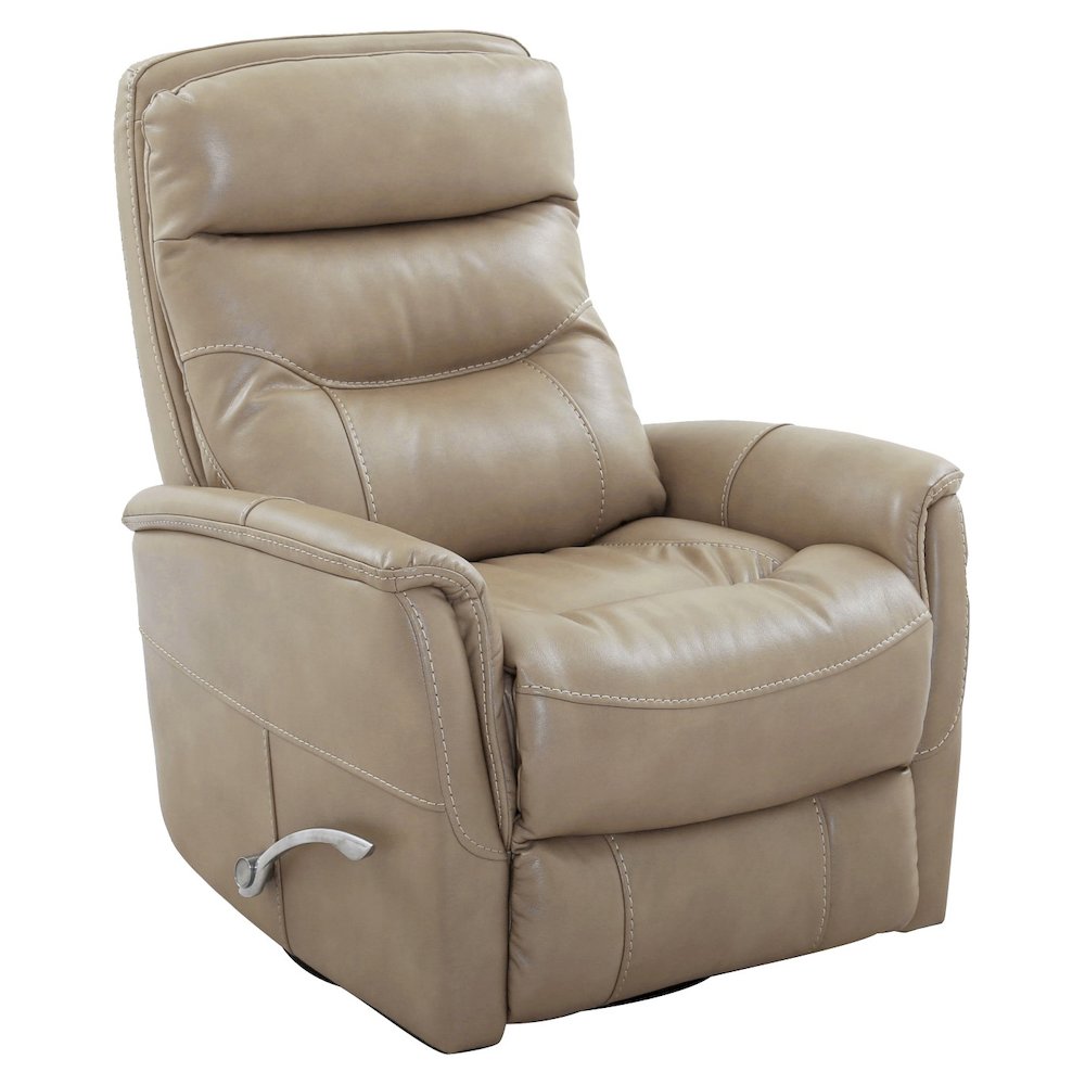 Gemini - Linen Swivel Glider Recliner. Picture 1