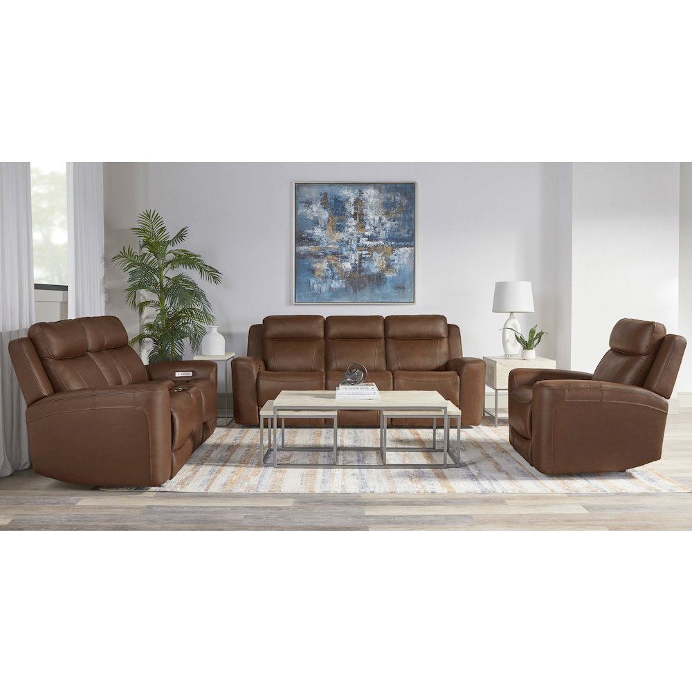 Calgary - Autumn Umber Power Recliner P2. Picture 4