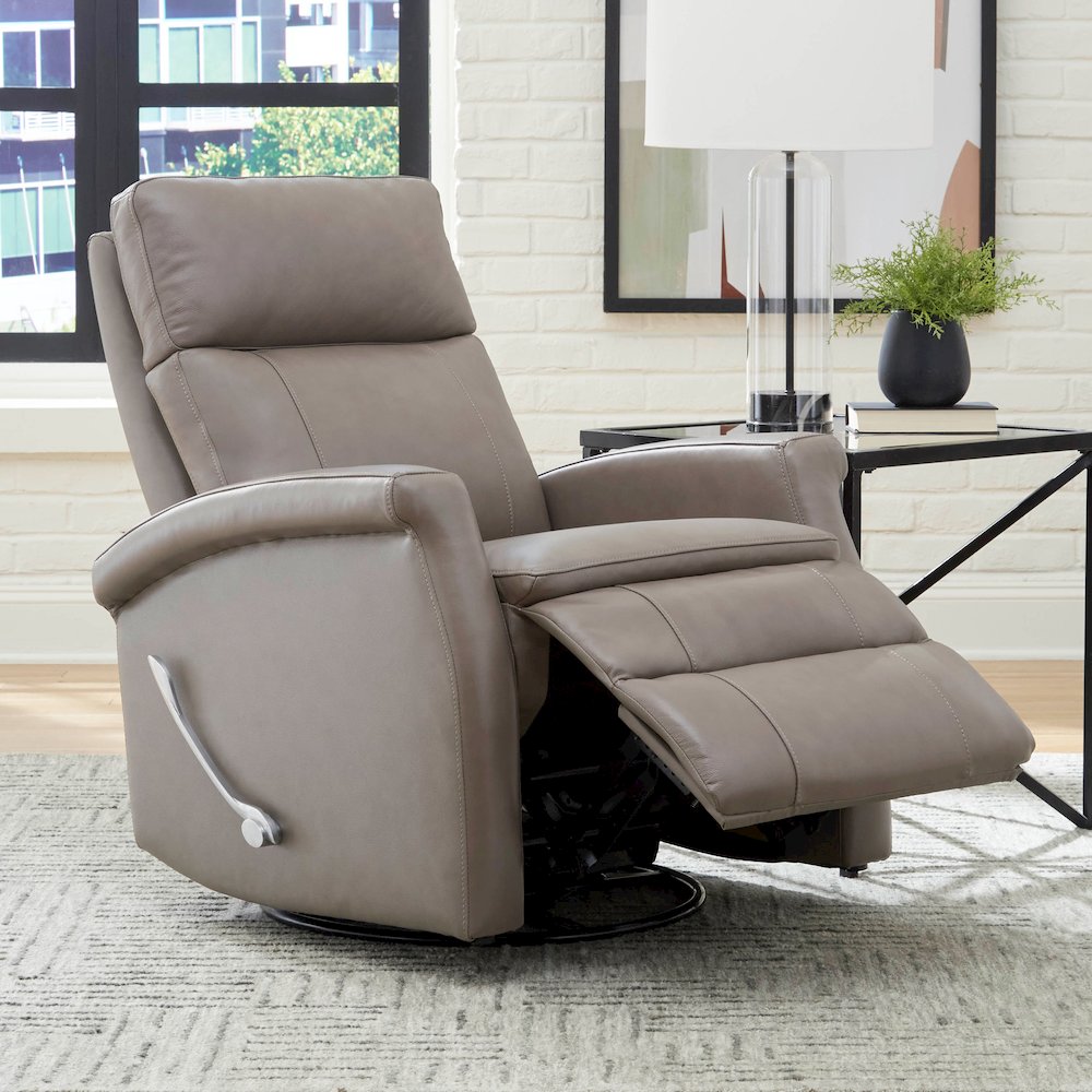 Bristol - Graphite Swivel Glider Recliner Two Pack. Picture 9