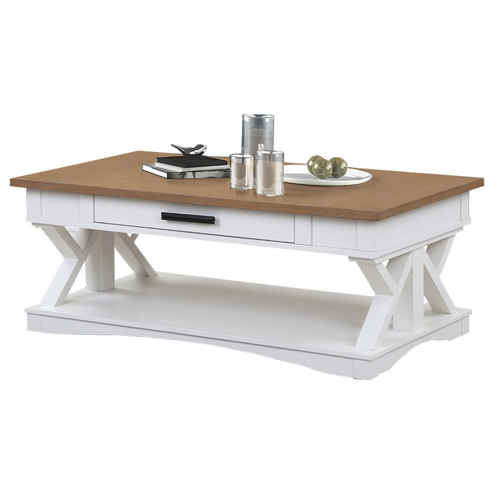 Modern - Cotton Cocktail Table with 2 Chairside Tables. Picture 2