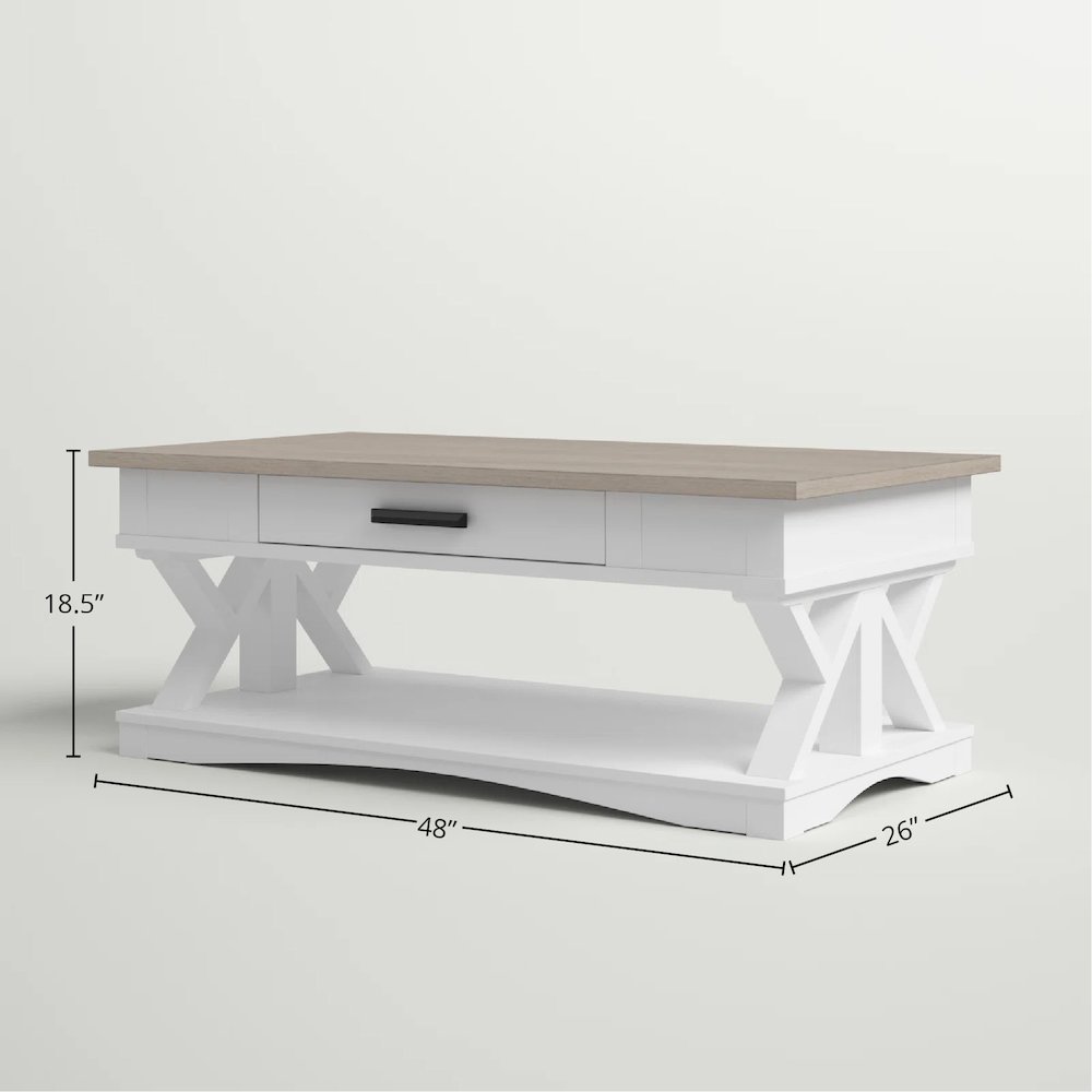 Modern - Cotton Cocktail Table with 2 Chairside Tables. Picture 8