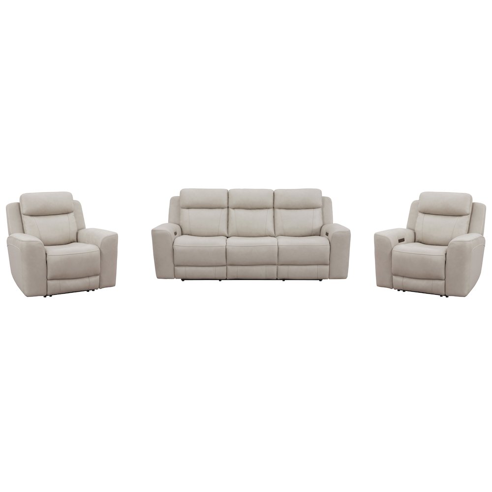 Calgary - Stone Power Reclining Sofa and 2 Recliners. Picture 7