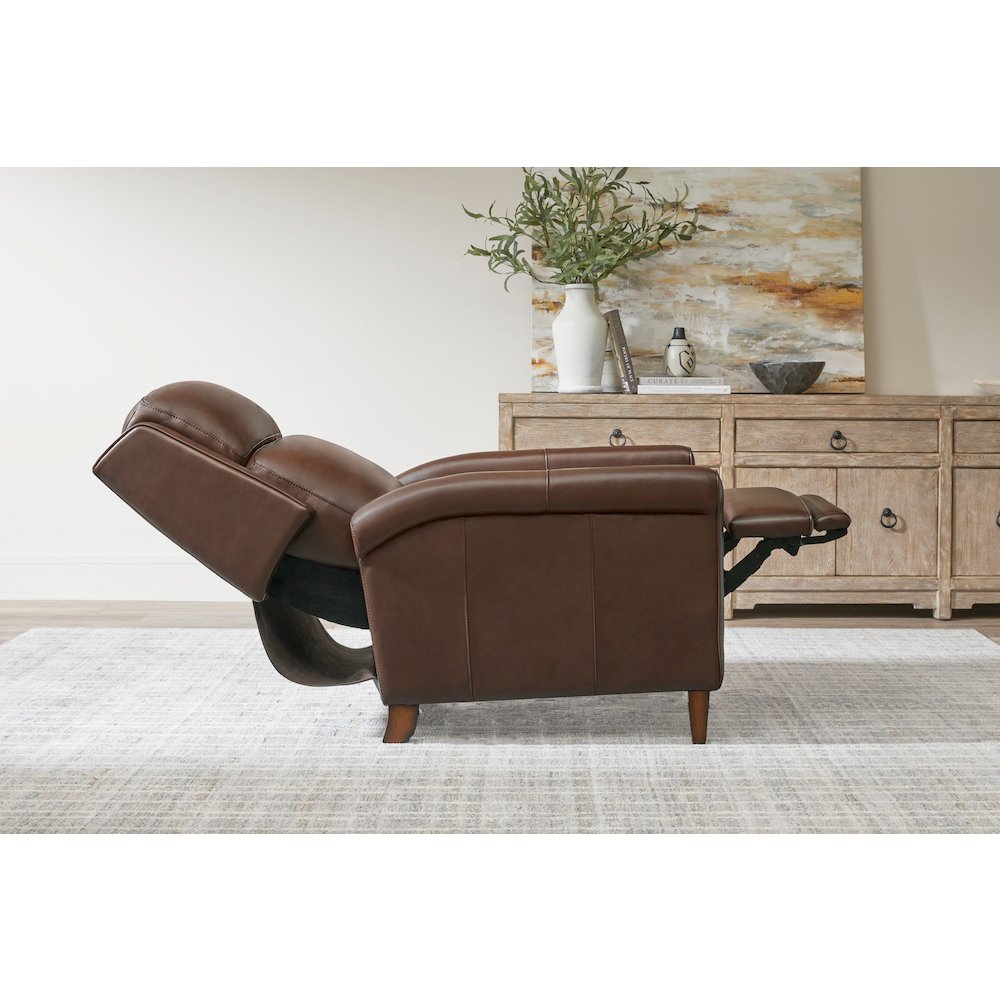 Northfield - Walnut Whirl Power Cordless High Leg Recliner P2 Two Pack. Picture 12