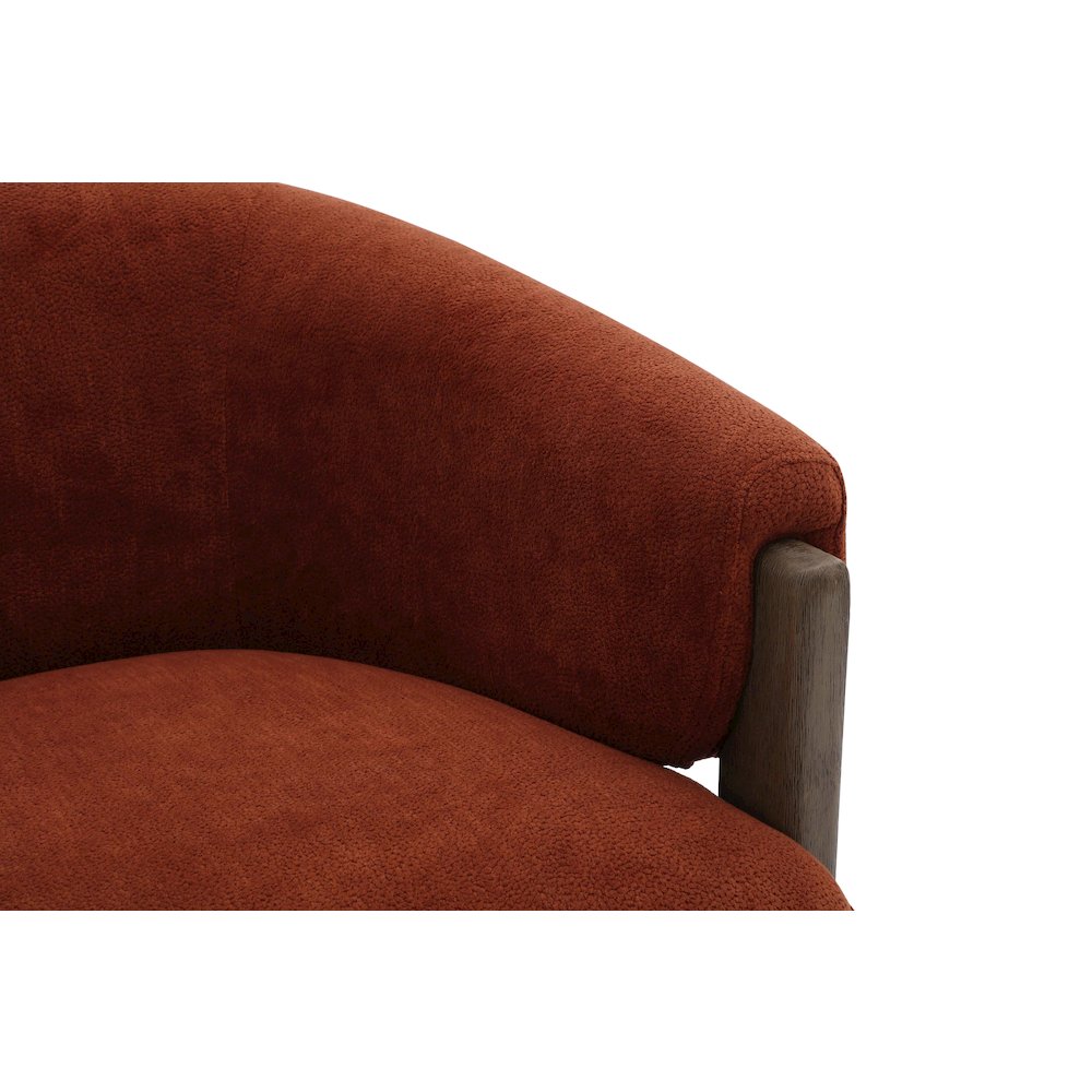 Finley - Island Rust Swivel Accent Chair. Picture 14