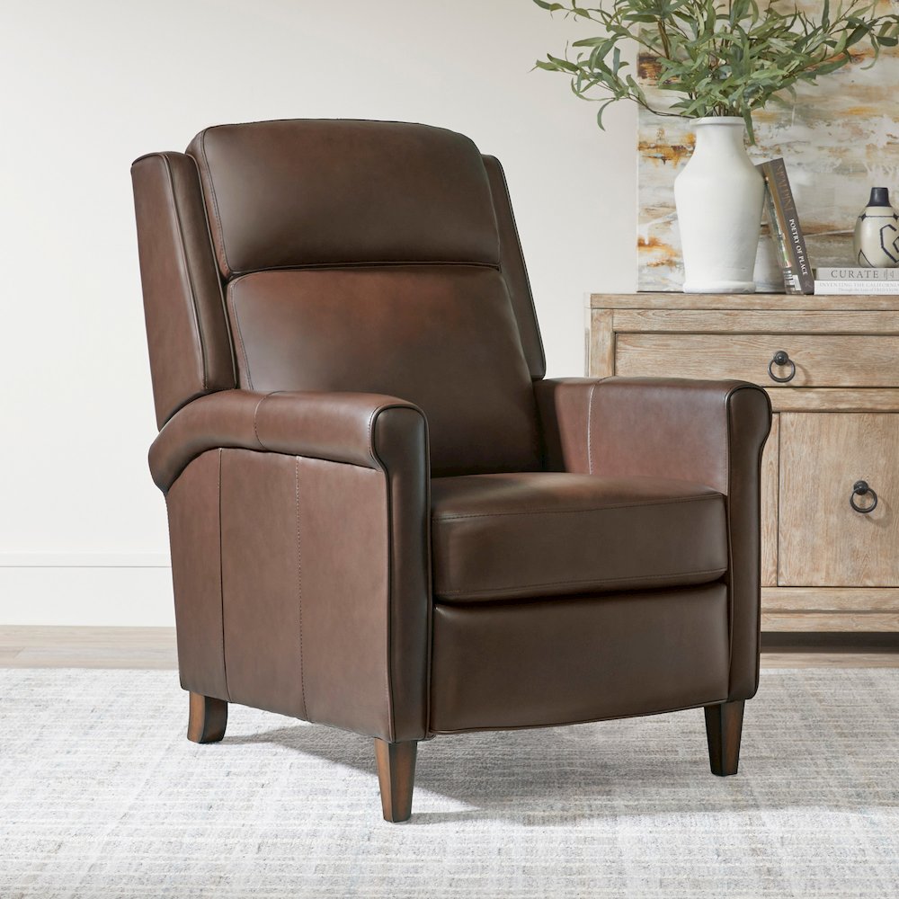 Northfield - Walnut Whirl Power Cordless High Leg Recliner P2 Two Pack. Picture 10