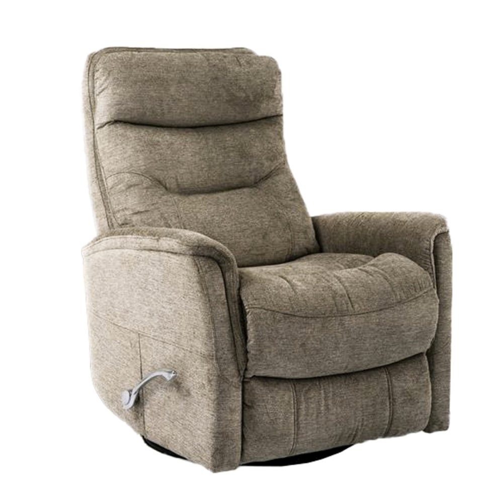 Gemini - Heather Swivel Glider Recliner. Picture 1