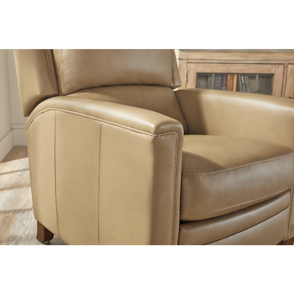 Connor - Luxe Latte Manual Recliner. Picture 9