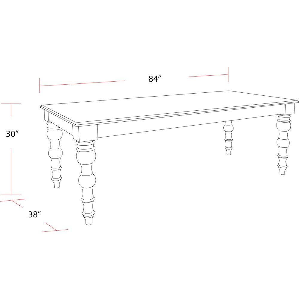 Eden Dining 84 In. Rectangular Dining Table With 4 Upholstered Chairs. Picture 16
