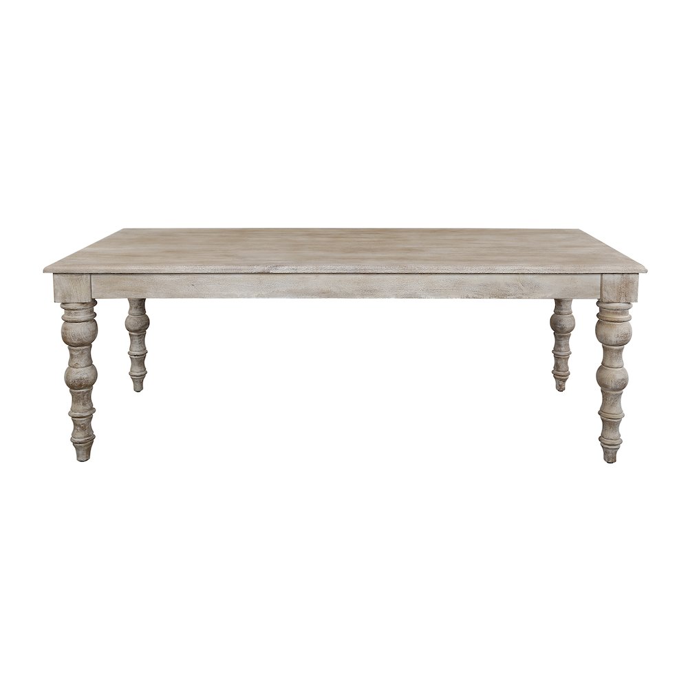 Eden Dining 84 In. Rectangular Dining Table With 4 Upholstered Chairs. Picture 3