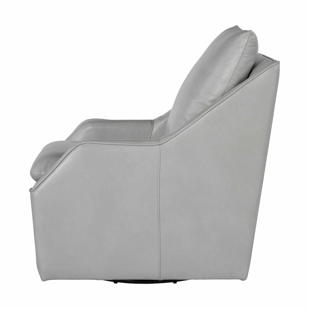 Asher - Steamboat Ice Swivel Accent Chair. Picture 3