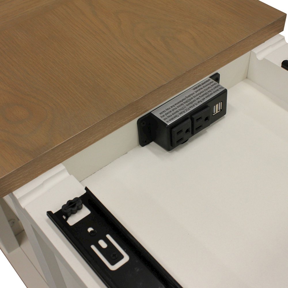 Modern - Cotton Cocktail Table with 2 Chairside Tables. Picture 6