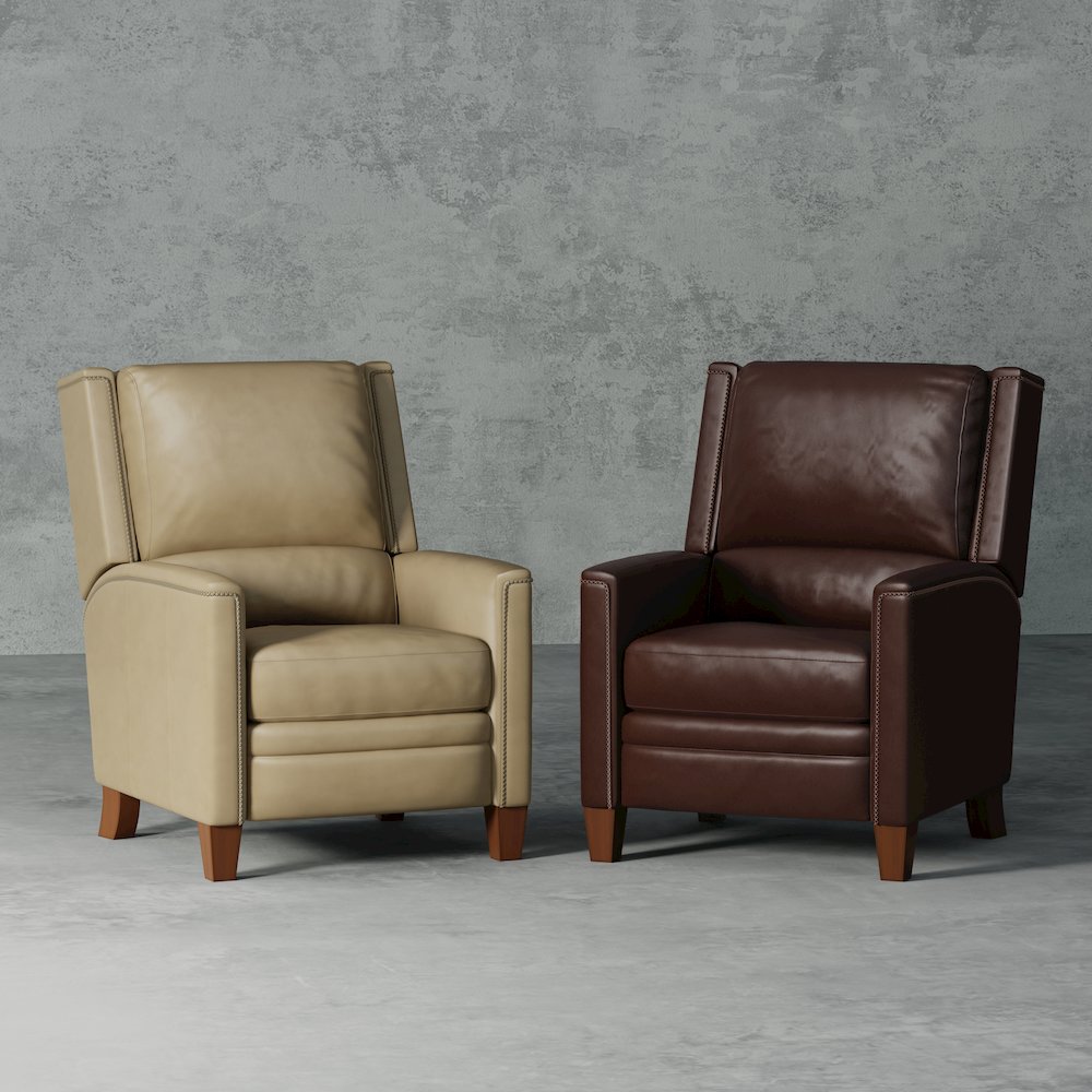 Connor - Luxe Latte Manual Recliner Two Pack. Picture 12