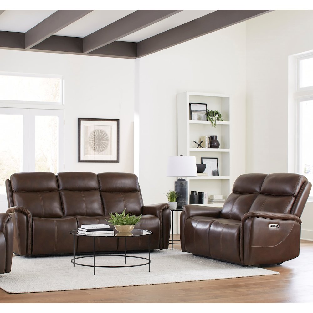 Cascade - Auburn Power Reclining Sofa and Loveseat. Picture 7