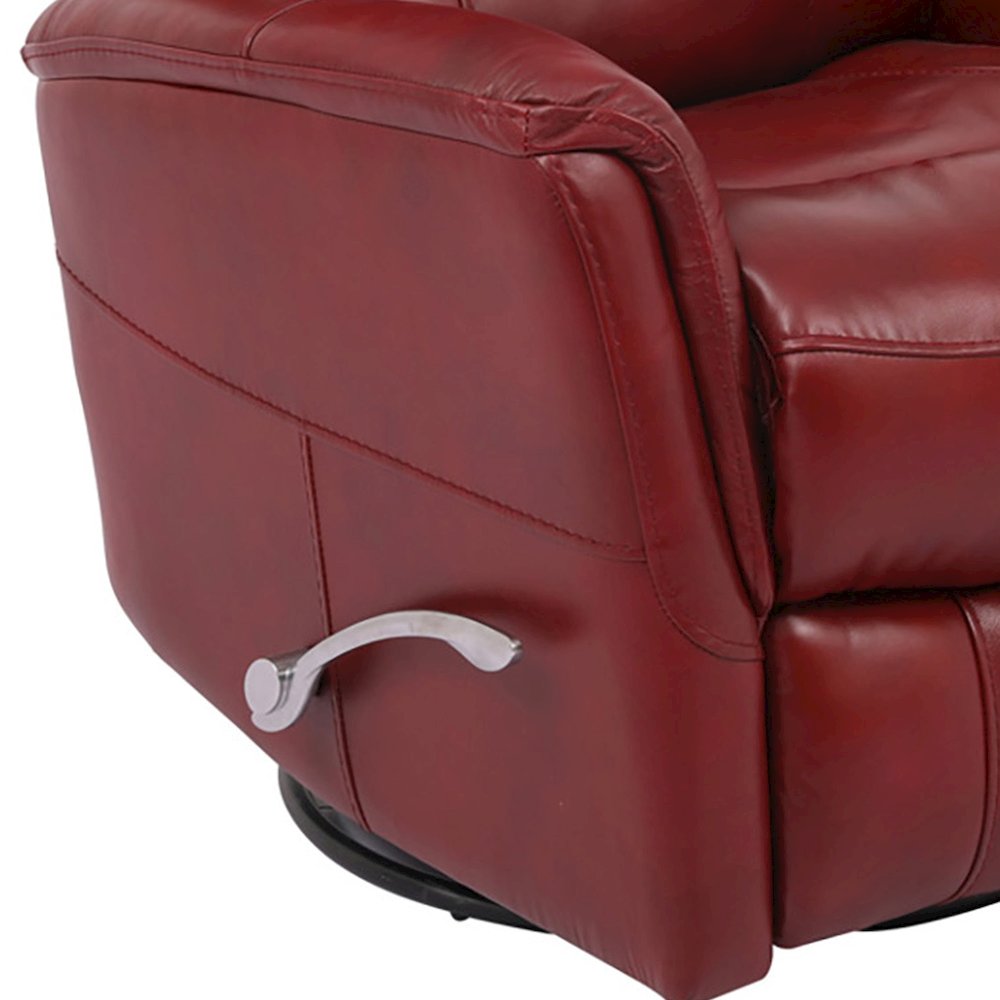 Gemini - Rouge Swivel Glider Recliner. Picture 6