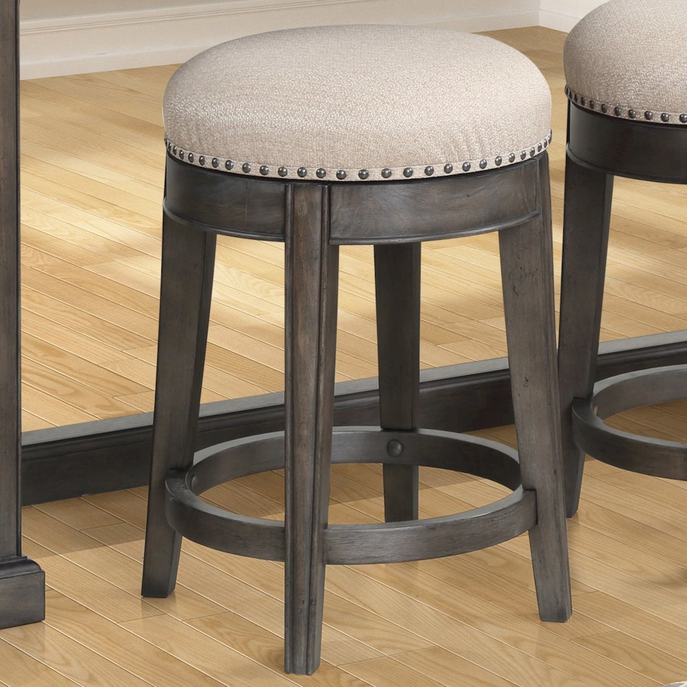 Grey Cocktail Table with 2 Chairside Tables and Console Table with 3 Stools. Picture 11