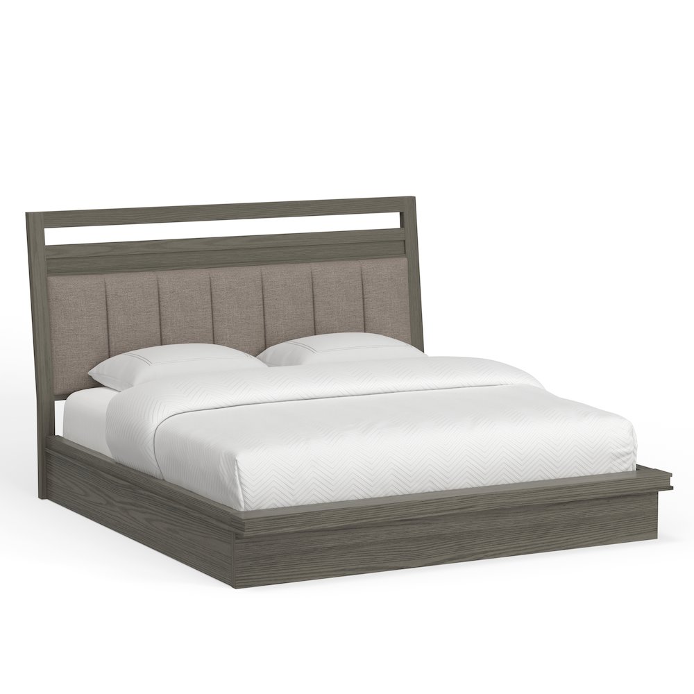 Pure Modern Bedroom King Platform Bed. Picture 1