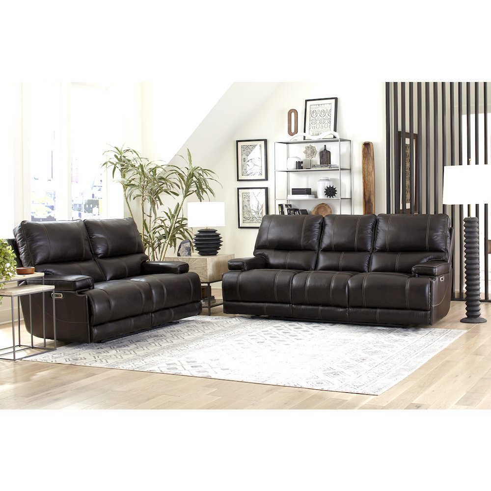 Whitman - Verona Coffee - Powered By Freemotion Cordless Power Recliner. Picture 6