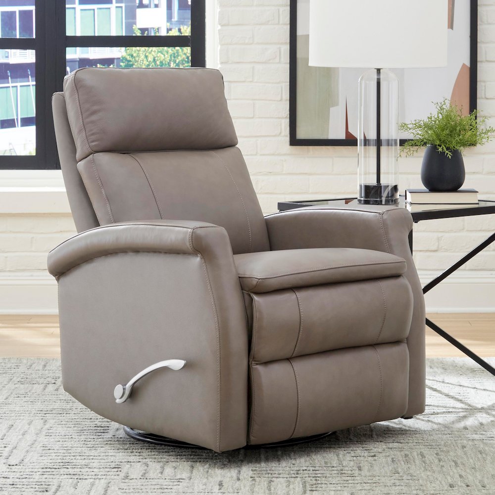 Bristol - Graphite Swivel Glider Recliner Two Pack. Picture 5