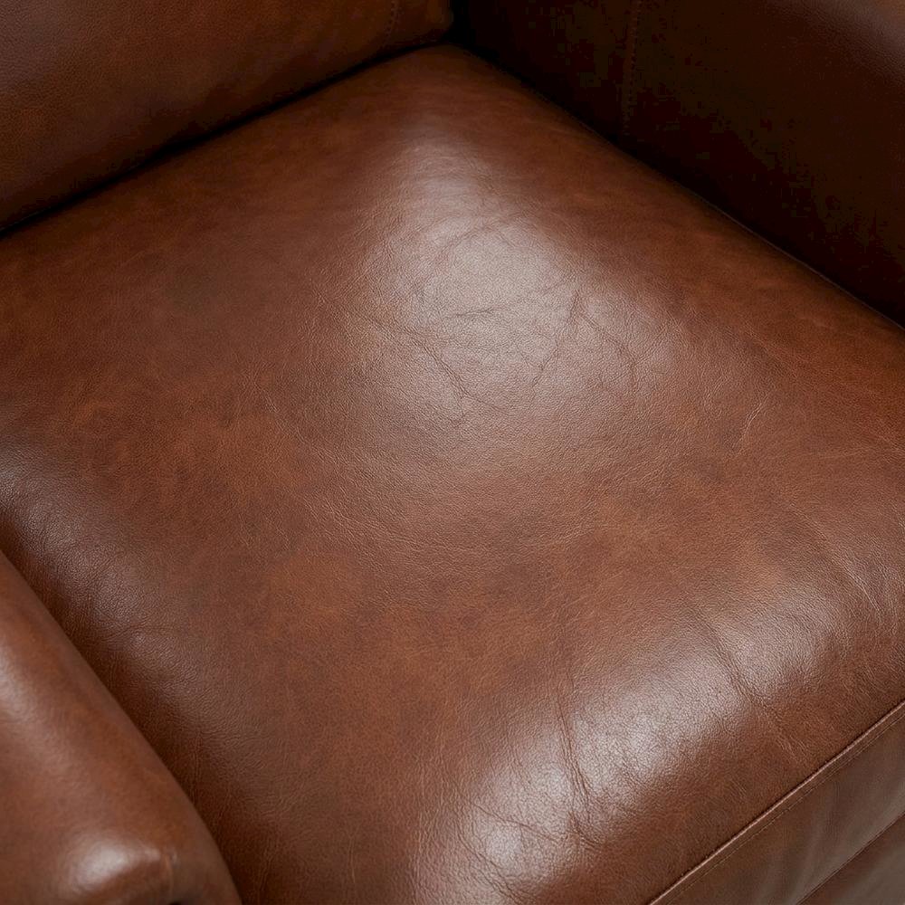 Chestnut Recliner Two Pack with Transitional Style and Comfortable Seating. Picture 6