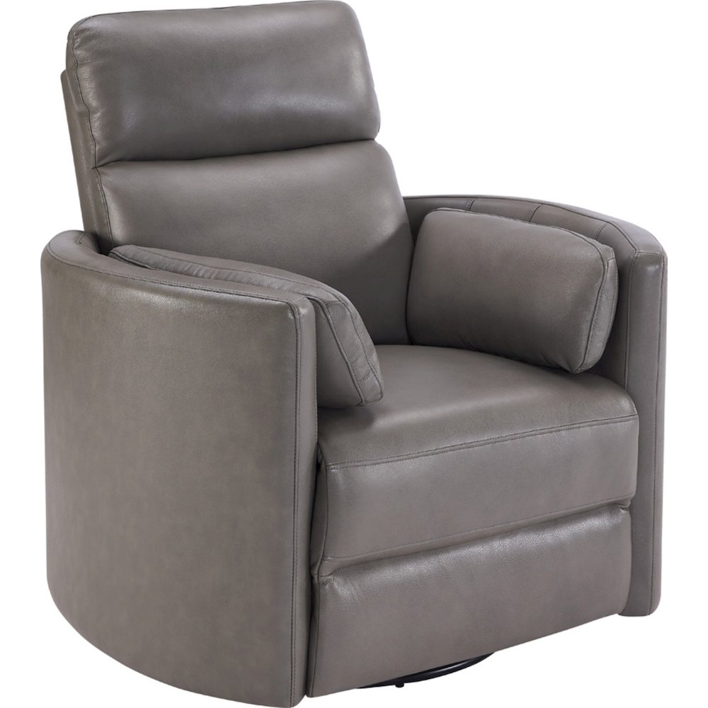 Powered By Freemotion Cordless Power Swivel Glider Recliner. Picture 1