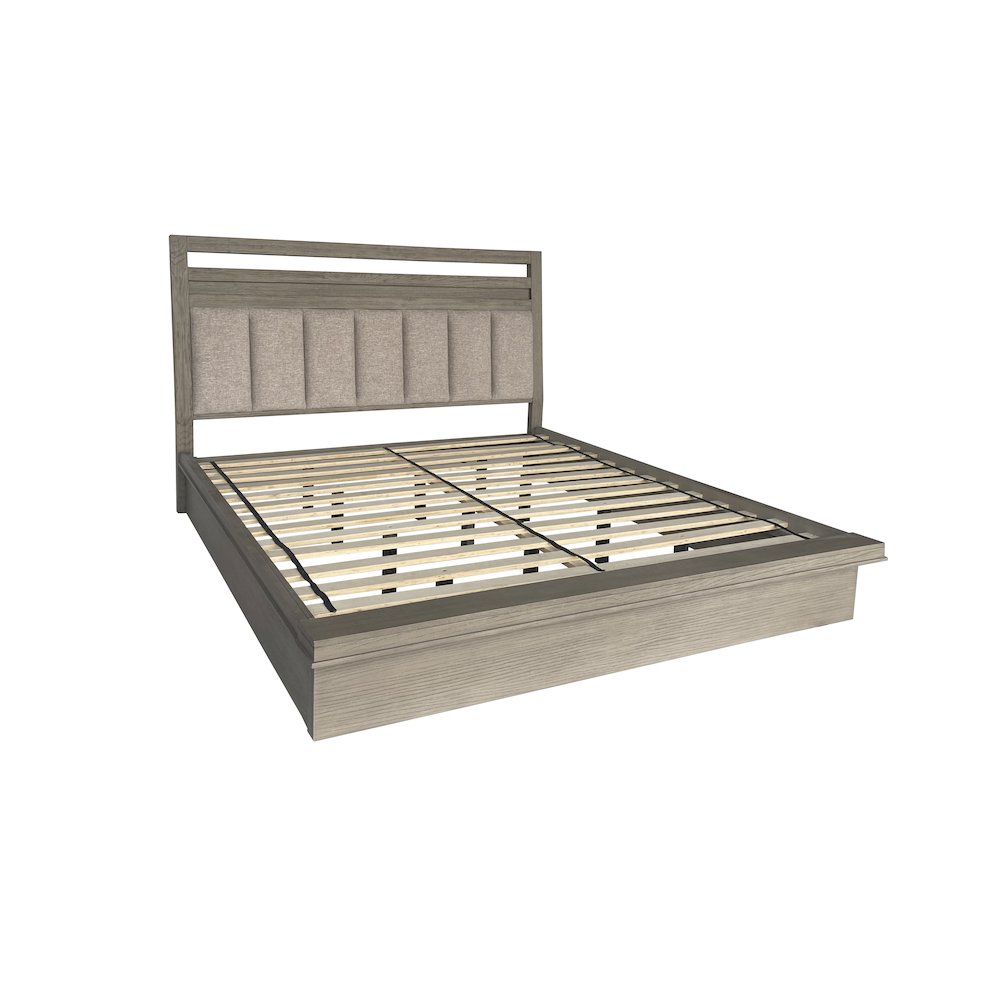 Pure Modern Bedroom King Platform Bed. Picture 2