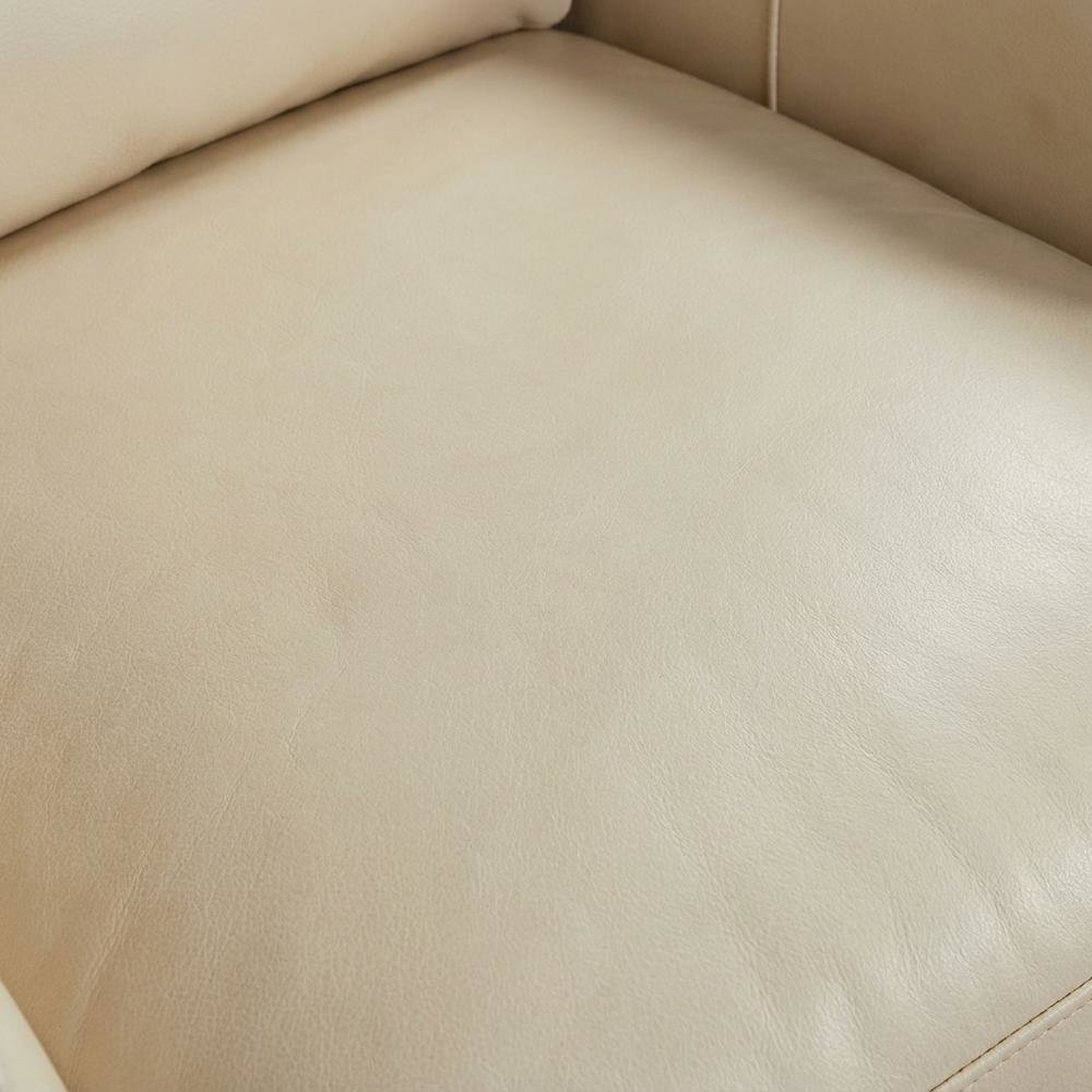 Pearl Glow Brown Manual Pushback Recliner with Comfortable Armrest. Picture 6