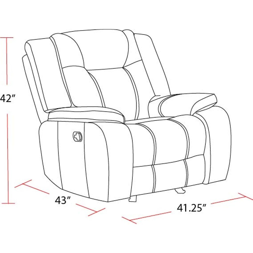 Blake - Desert Taupe Manual Reclining Sofa and Recliner. Picture 21
