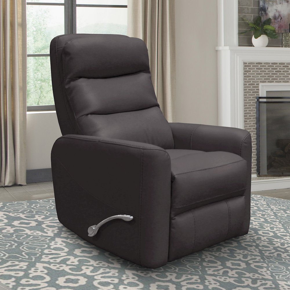 Hercules - Chocolate Swivel Glider Recliner. Picture 2