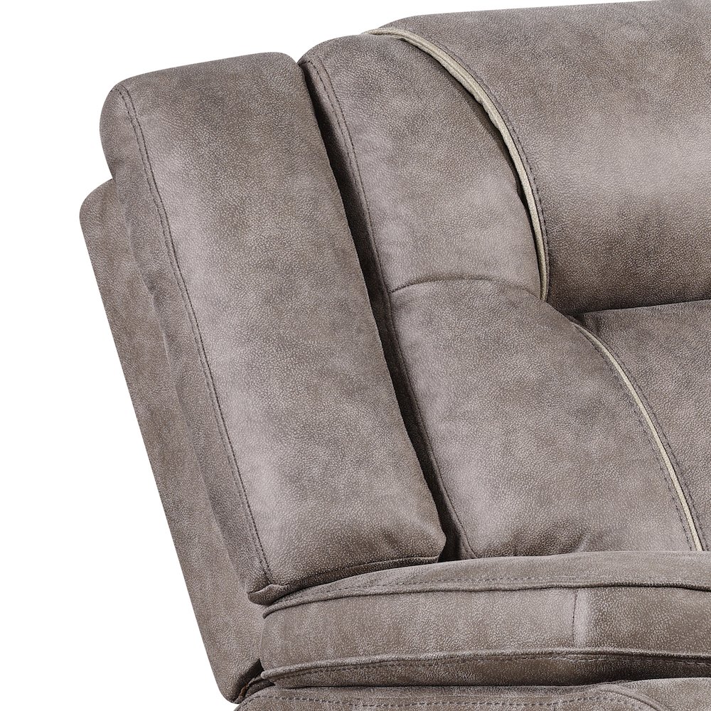 Blake - Desert Taupe Glider Recliner. Picture 13