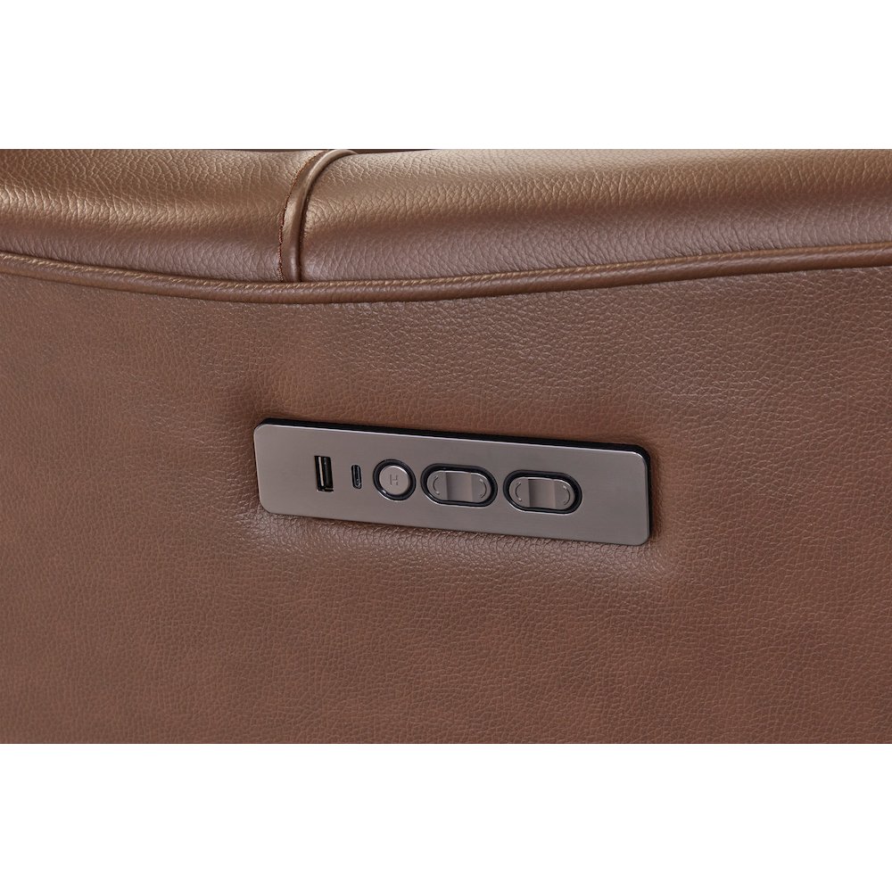 Taylor - Brazilian Cocoa Power Zero Gravity Recliner. Picture 9