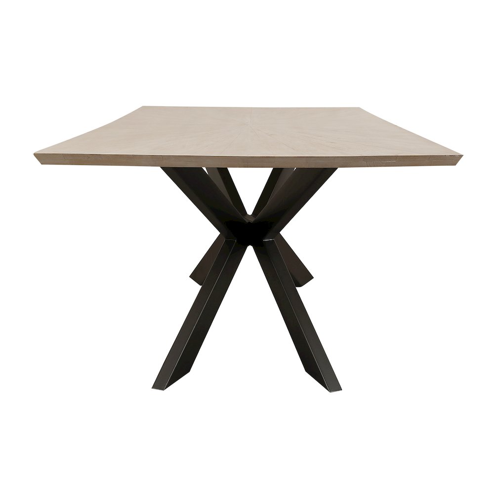 Monaco Dining 86 In. Rectangular Dining Table With 4 Upholstered Chairs. Picture 6