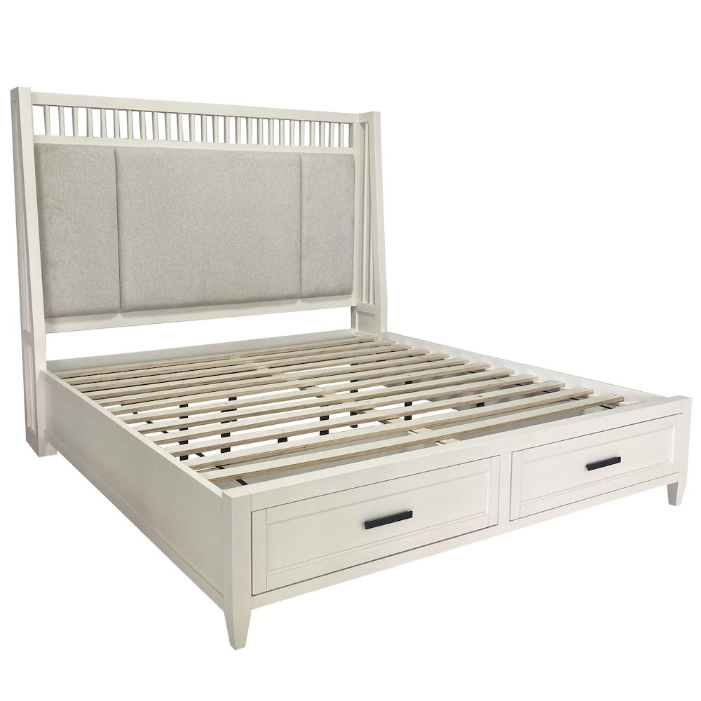 Modern Bedroom King Shelter Bed. Picture 2
