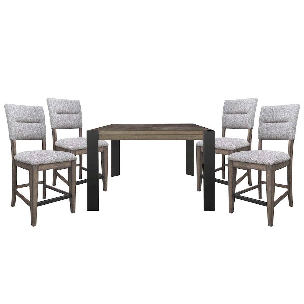Cedar Fork - Dining 54 in. Square Counter Height Table. Picture 3