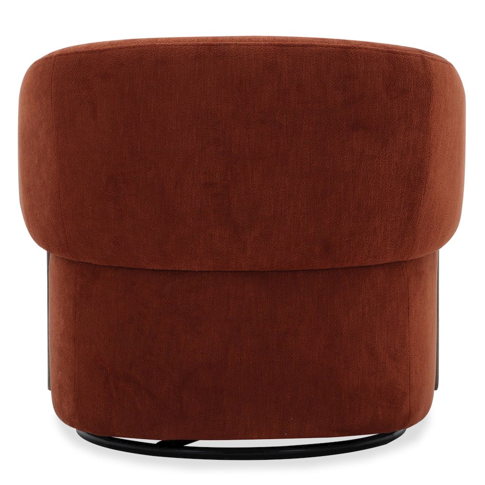 Finley - Island Rust Swivel Accent Chair. Picture 4