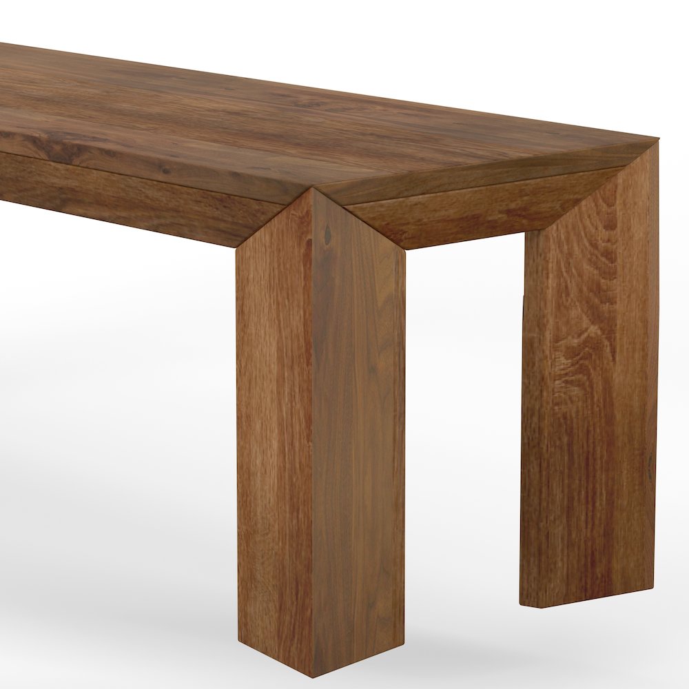 Downtown Dining 86 In. Rectangular Dining Table With 4 Upholstered Chairs. Picture 22