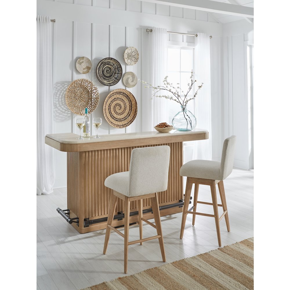 Dining Upholstered Swivel Barstool. Picture 8