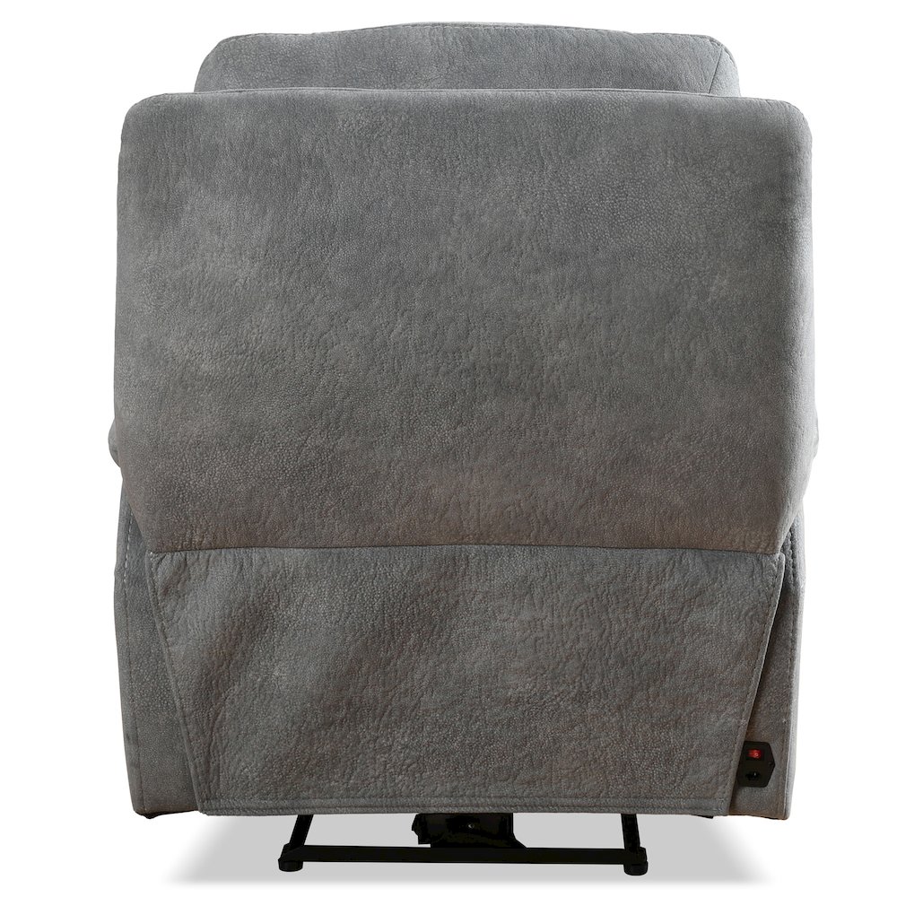 Linus - Hudson Grey Zero Gravity Power Recliner. Picture 8