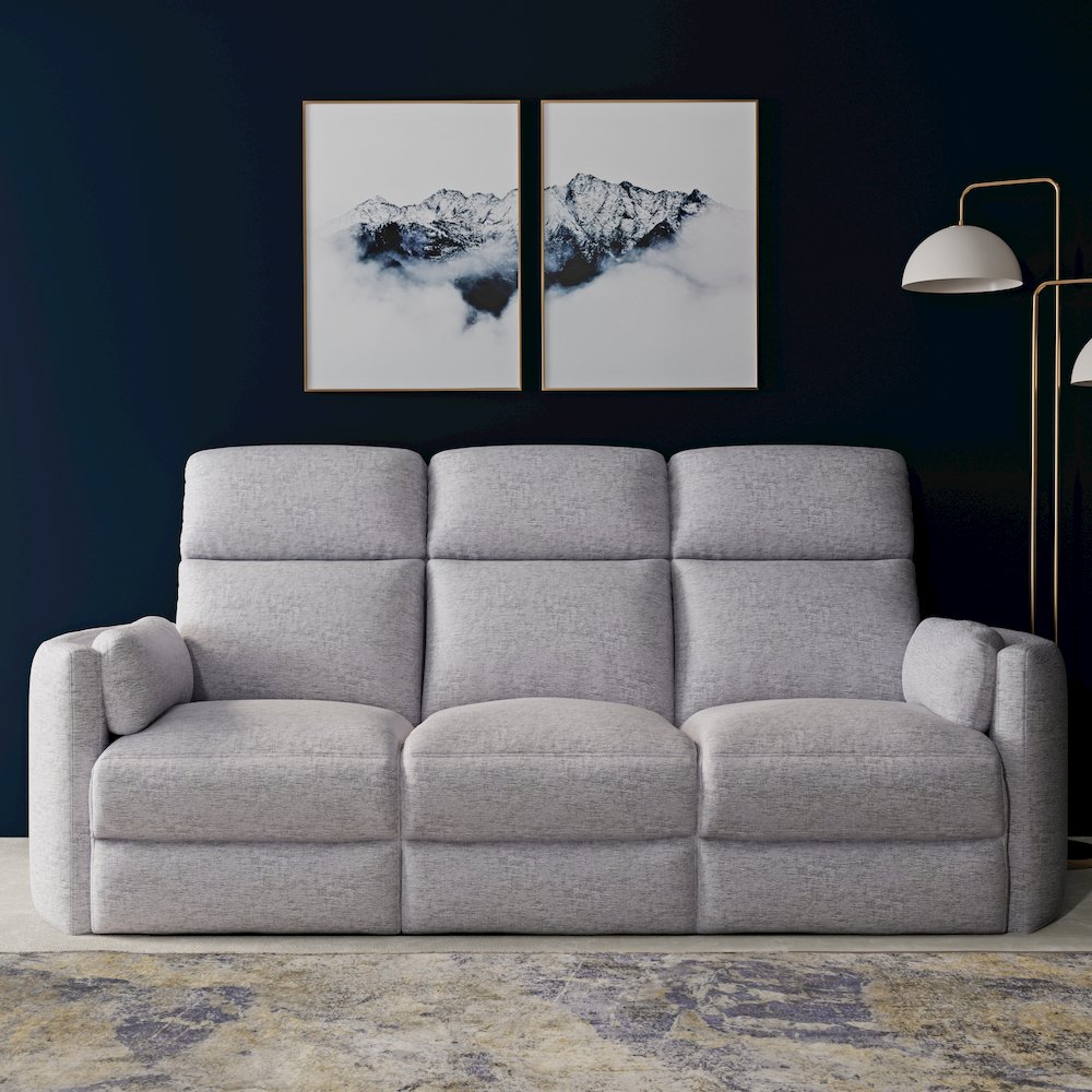 Radius - Mineral Power Reclining Sofa and Two Recliners. Picture 11