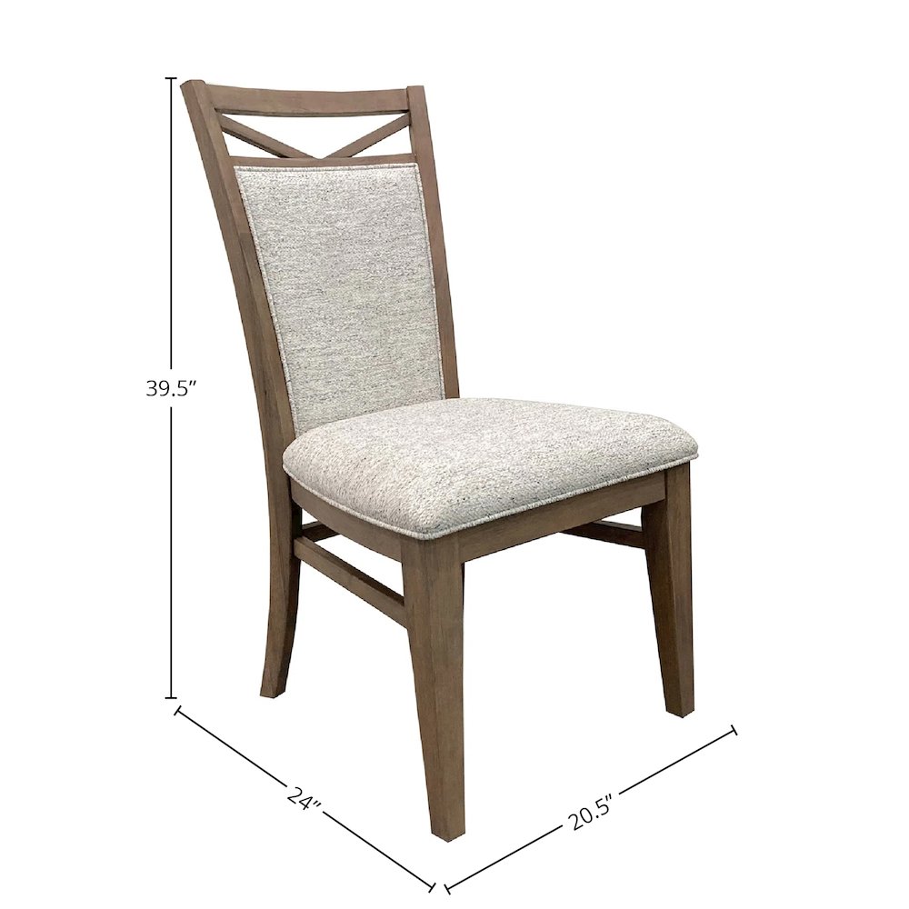 Modern Dining 48 In. Round Extendable Dining Table and 4 Upholstered Chairs. Picture 14