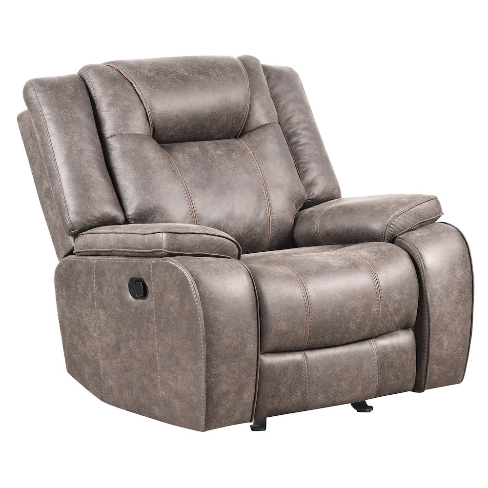 Blake - Desert Taupe Glider Recliner. Picture 1