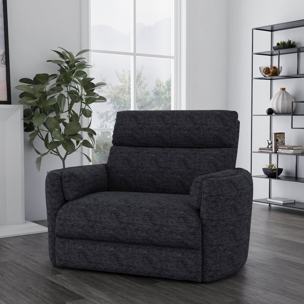 Radius Xl - Mediterranean Extra Wide Power Glider Recliner. Picture 5