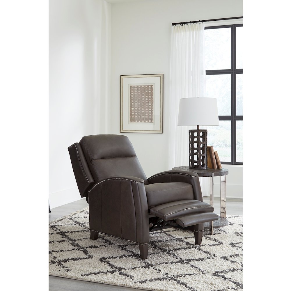 Vermont - Slate Noire Power Cordless High Leg Recliner P2 Two Pack. Picture 11