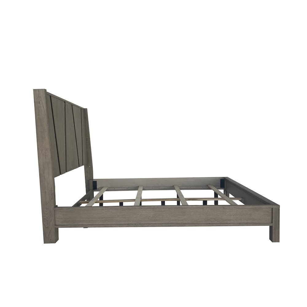 Pure Modern Bedroom King Panel Bed. Picture 2